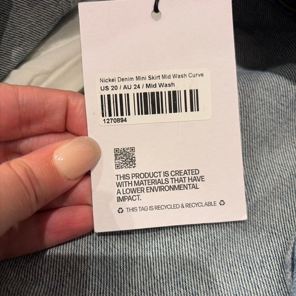 Princess Polly Blue Denim Mini Skirt - Picture 5 of 5